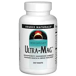Магній Ультра Source Naturals Ultra-Mag 240 таблеток