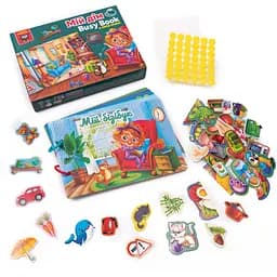 Розвиваюча гра Vladi Toys з липучками. Бізі бук. Мій дім (VT1310-08) - мініатюра 3