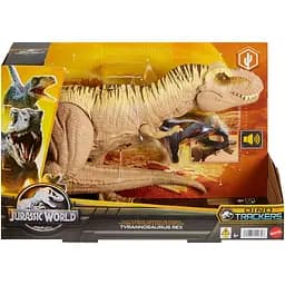 Фігурка динозавра Jurassic World Ті-рекс Світ Юрського періоду (HNT62) - мініатюра 6