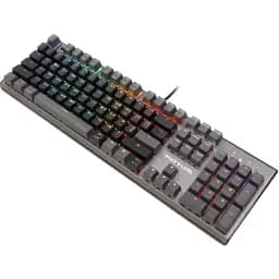 Клавіатура A4Tech FS100 Stone Black "Fstyler", Black/Grey, USB, 10 режимів підсвічування, 1.8 м, UA/RU/US - мініатюра 3