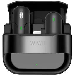 Петличний бездротовий мікрофон WIWU Wi-WM001 Wireless mini microphone (Type-C) Black - мініатюра 2