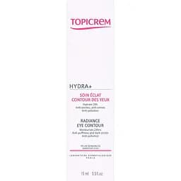 Крем для контуру навколо очей Topicrem Hydra+ Radiance Eye Contour 15 мл - мініатюра 3