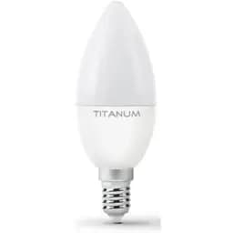 Лампочка TITANUM C37 6W E14 4100K 220V (TLС3706144)