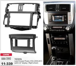Перехідна рамка Toyota Land Cruiser Prado 150 Carav 11-339 - мініатюра 4