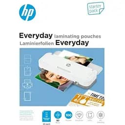 Плівка для ламінування HP Everyday Laminating Pouches, Starter Set, 80 Mic, 60 x 95, 100 pcs (25 x A (9158) (838144)