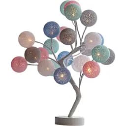 Настільна LED лампа XPRO SFK-28 з дерев'яною основою та кольоровими кулями (44863-16924_322)