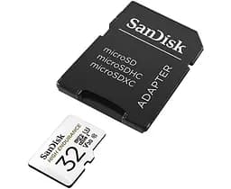 Картка пам'яті microSDHC SanDisk High Endurance 32 Gb (UHS-1 U3) class 10 V30 (100Mb/s) - мініатюра 3