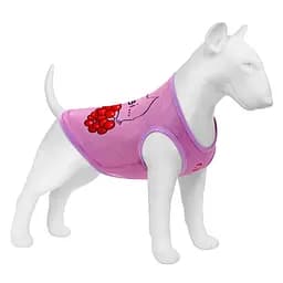Майка для собак WAUDOG Clothes малюнок Калина сітка L B 42-45 см C 28-31 см