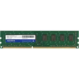 Оперативна пам'ять A-Data DDR3 8GB 1600MHz PC3-12800, non-ECC Unbuffered Б/В
