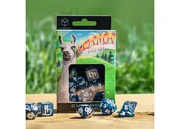 Набір кубиків Shimmering Llama Dice Set , 7 шт. (SLLA3F) - мініатюра 3