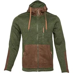 Куртка Orbis Textil Herrenjacke Strick-Fleece 418001-56 XL Зелений