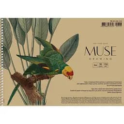 Альбом Muse Drawing на спіралі A4 30 аркушів в асортименті (PB-SC-030-318) - мініатюра 3