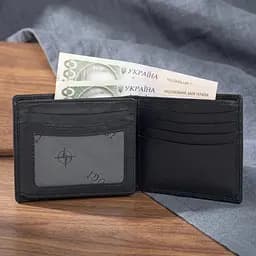 Портмоне Tony Perotti з натуральної шкіри Cortina 5077 nero (90232) Чорне - мініатюра 2