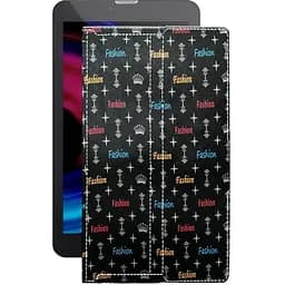 Чохол StatusCASE з екошкіри для планшету Pixus Touch 7 3G Фешн чорний