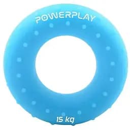 Еспандер кістьовий PowerPlay силіконовий PP-4338 Hand Grip Light 15 кг Блакитний (PP_4338_Blue_15kg)