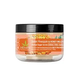 Скраб цукровий "Солодкий ананас та Медова диня" Sweet Pineapple & Honey Melon Herbal Sugar Scrub Hempz 176 г - мініатюра 2