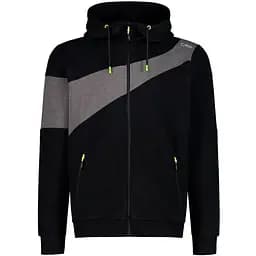 Кофта CMP Man Jacket Fix Hood Black S (1097-33D3097-U901 46)