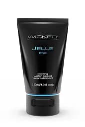 Анальный лубрикант с эффектом охлаждения Wicked Jelle Chill Anal Lubricant 120 ml