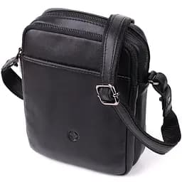 Вертикальна чоловіча сумка через плече із натуральної шкіри TONY PEROTTI 15,5х20х5,5 см sum0028963