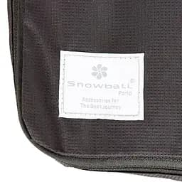 Комплект несесерів Snowball 28028 колір Чорний - мініатюра 4
