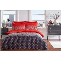 Комплект постільної білизни TAC Medea Сімейний Різнобарвний 000229398