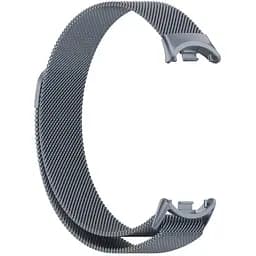 Ремінець DK CDK для Xiaomi Mi Smart Band 9 Metal Milanese Loop Magnetic (015814) (grey) - мініатюра 2