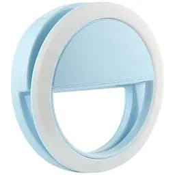 Кольцо для селфи Selfie Ring Light с подсветкой Blue (my008)