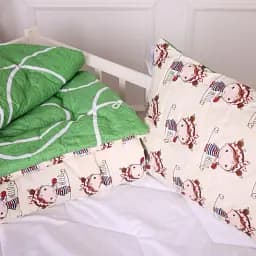 Набір антиалергенний MirSon зима Kids Time 20-0031 Ladybug 140x205 см бавовна: ковдра з подушкою (2200009664649) - мініатюра 2