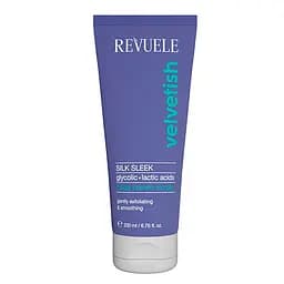 Скраб для тела Silk Sleek с гликолиевой и молочной кислотами Velvetish Revuele 200 мл