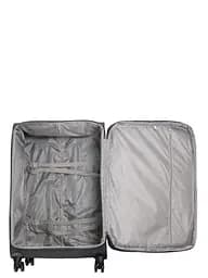 Валіза Гігант (XL) тканинна Airtex Worldline Tirana 608 на 4 колесах 75x46x28см 100л Сірий - мініатюра 9