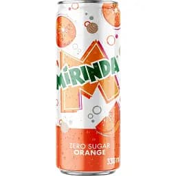 Напій Mirinda Апельсин без цукру безалкогольний сильногазований 0.33 л