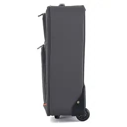 Валіза мала для ручної поклажі Semi Line 20 дюймів (S) дюймів (S) Polyester Grey/Orange Lines (T5754-1) - мініатюра 3