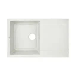 Кухонна мийка Lidz 790x495/230 STO-10 (LIDZМSTO10790495230), Сірий