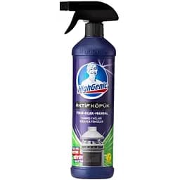 Спрей пена для чистки духовки, плиты, гриля и вытяжки HighGenic, 750 мл