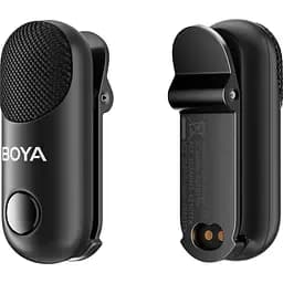 Мікрофонна радіосистема Boya Magic 03 USB-C with 2 TX + 1 RX + 1 TRS Black [157245] - мініатюра 4