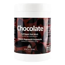 Маска для пошкодженого волосся Kallos Cosmetics Chocolate Mask, відновлююча,1 л - мініатюра 2