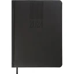 Щоденник датований Buromax Code 2024 A5 чорний (BM.2142-01)