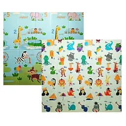 Развивающий термоковрик "Жираф" MR 1317-1-3 размер 180x200х0,8 см