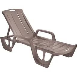 Шезлонг пластиковый Keter Florida, бежевый