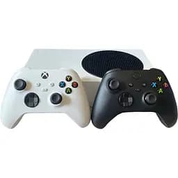 Стаціонарна ігрова консоль Microsoft Xbox Series S + 2 джойстики та Game Pass на 4 місяці гарантія