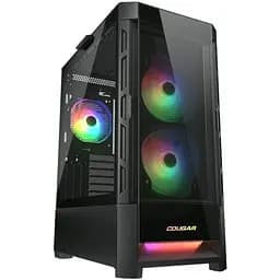 Корпус Cougar Duoface RGB Black без БП