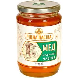 Мед натуральний Рідна пасіка Акацієвий 900 г (941801) - мініатюра 2