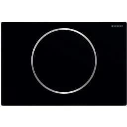 Клавіша змиву Geberit Sigma10 чорний мат 115.758.14.5, Чорний матовий