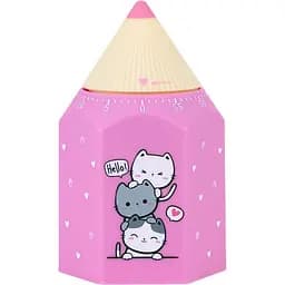 Таймер мехиничный Kite Cute Cats розовый (K24-171-1)