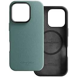 Чехол-накладка Native Union Active Case Slate Green для iPhone 16 Pro (ACTCSE-GRN-NP24P)
