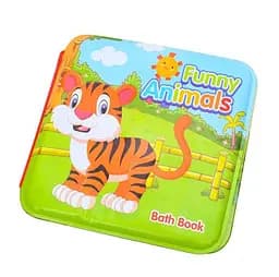 Гра для купання книжка, 14x14 см, слова англійською, пищалка, 16.5x21x2.5 см (В асортименті)