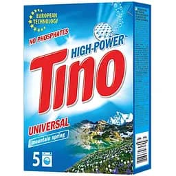 Пральний порошок Tino High-Power Mountain Spring універсальний 350 г