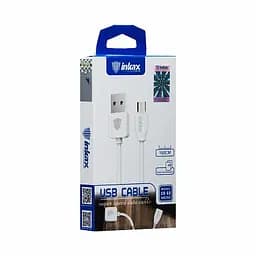 Кабель Inkax CK-60 USB - microUSB 1 метр білий