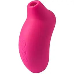 Вакуумный стимулятор клитора с вибрацией Lelo Sona Cerise розовый