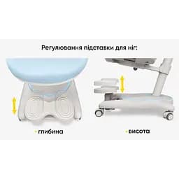 Дитяче крісло Mealux Ortoback Plus Blue (Y-508 KBL Plus) - мініатюра 6